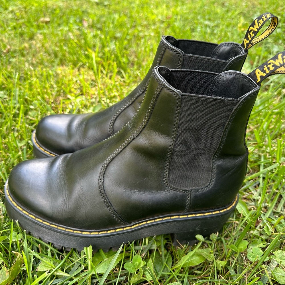 Dr. Marten Rometty Wyoming Leather Platform Chelsea Boot